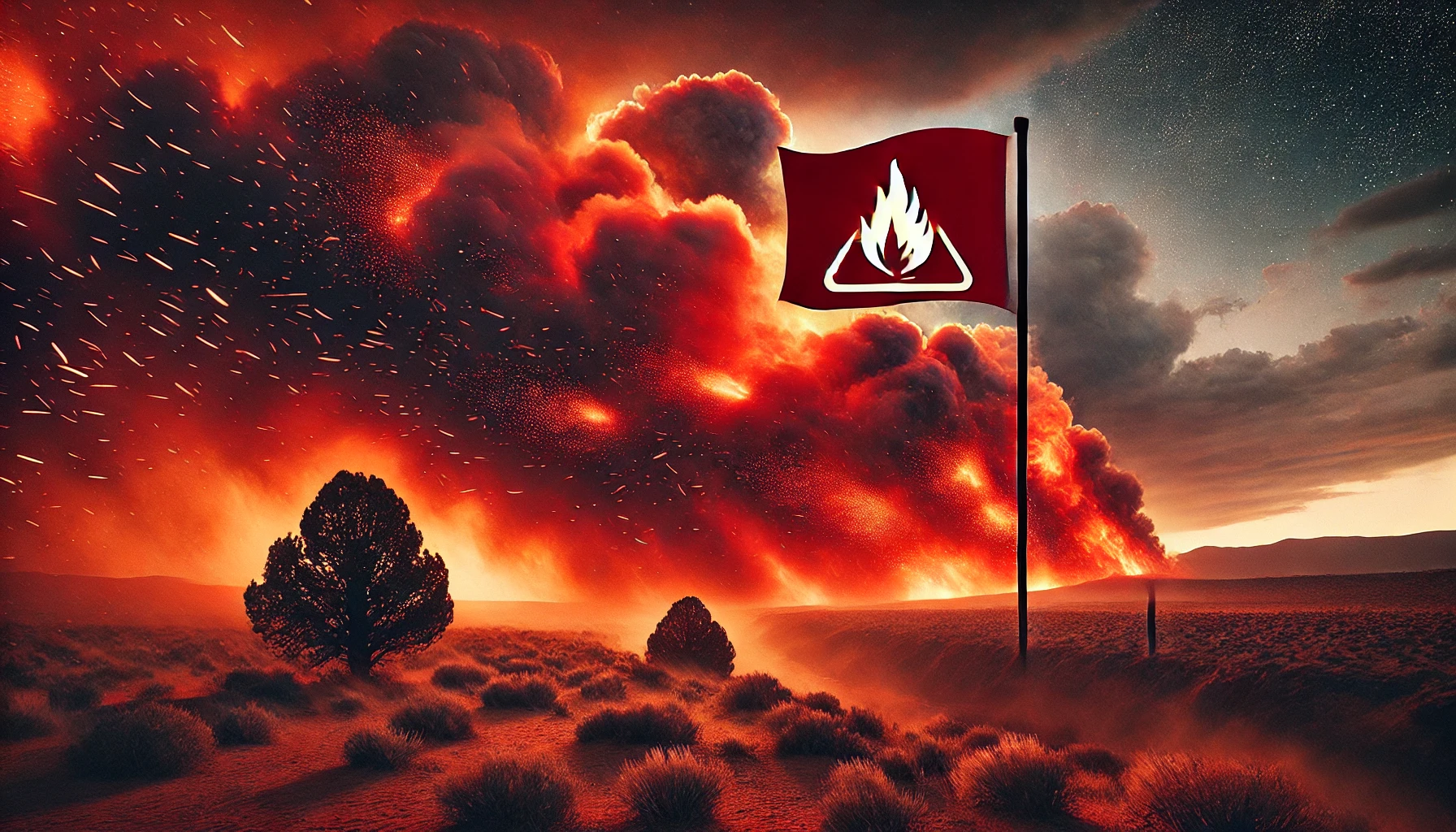 red flag (fire weather) warning