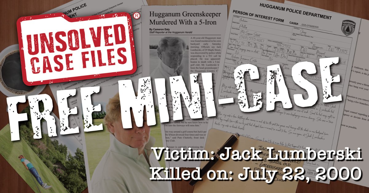 unsolved case files